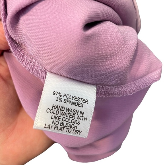 Gibson Gibsonlook Light Purple Spaghetti Strap Mini Cocktail Dress Small New - Picture 9 of 9